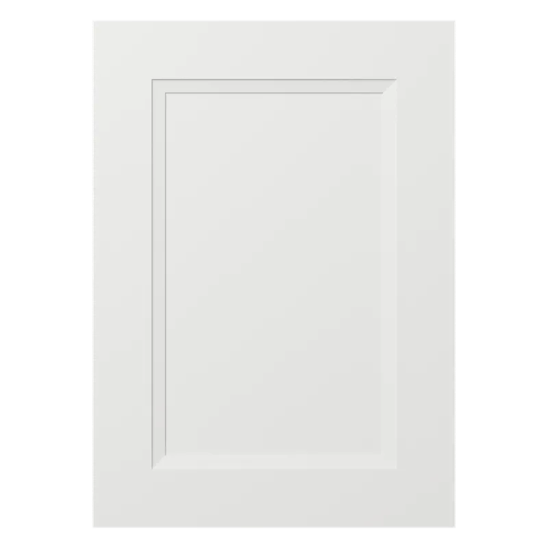 V Shaker door, front elevation